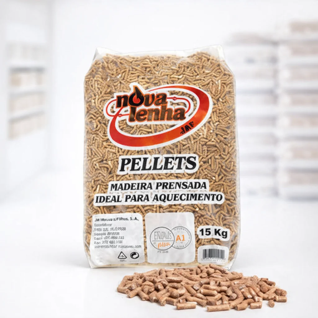 Pellets NovaLenha – Palete 1155kg Pinho 100% Natural