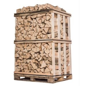 Lenha para queimar – Carvalho de 40 cm, 1 palete = 2 estéreos