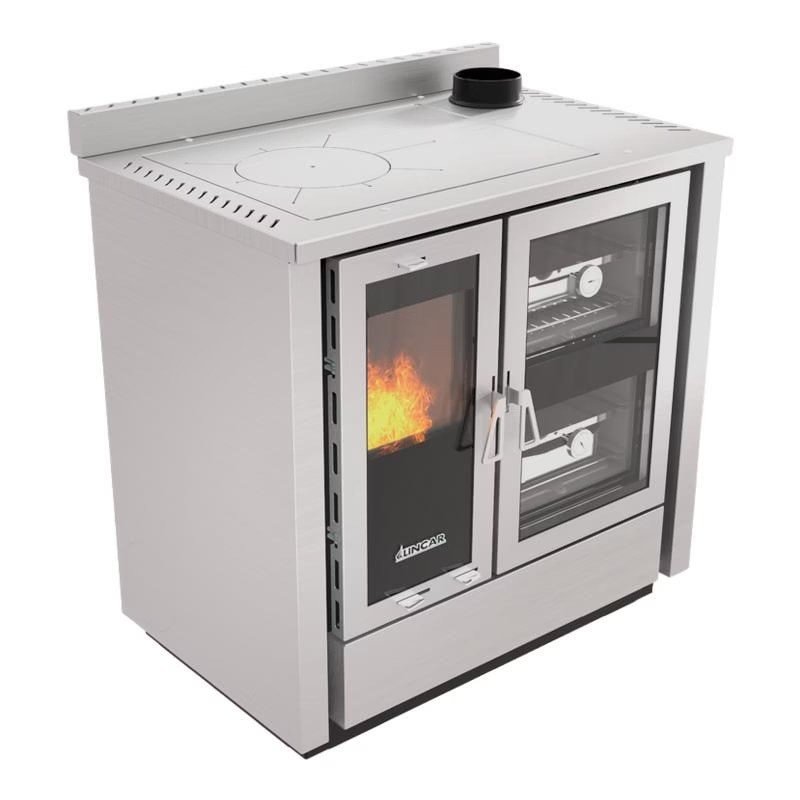 Forno a lenha com dois fornos LINCAR Fusion 8,4 kW
