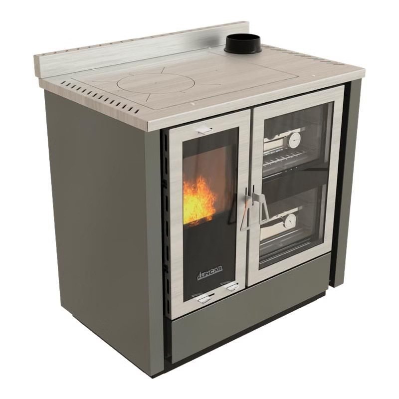 Forno a lenha com dois fornos LINCAR Fusion 8,4 kW - Image 3