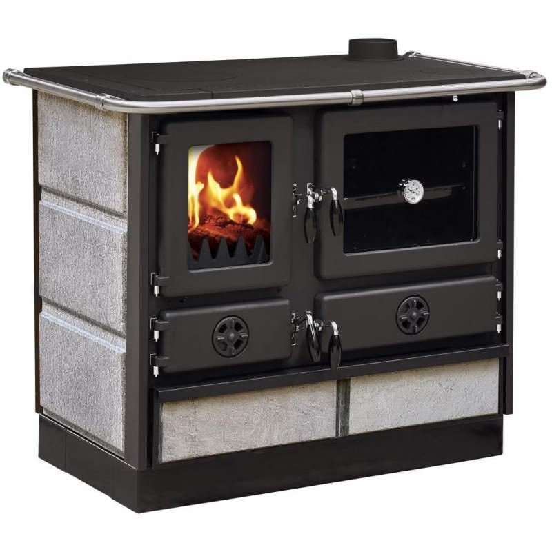 Lareira a lenha Interstoves Magnum SD Pierre - 9,5 kW